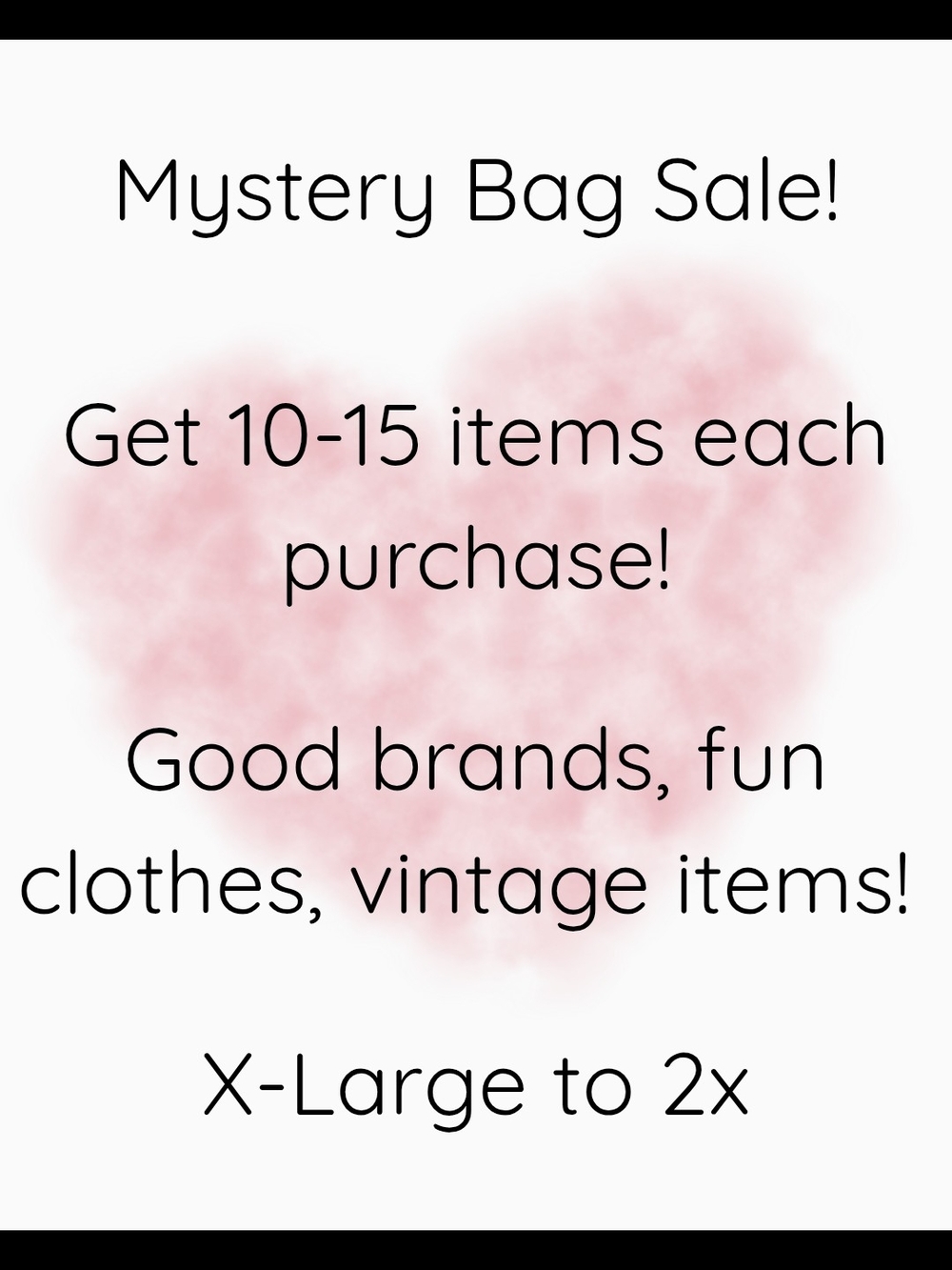 Mystery Bag - Women's Assorted Items (Pink)